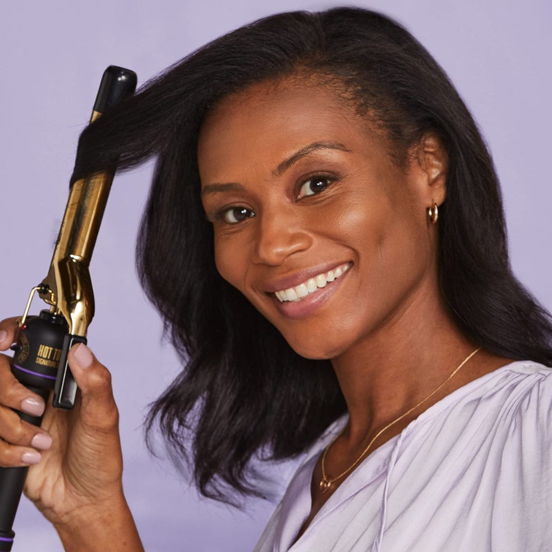 Hot Tools 1" Curling Iron for Beginners | Long-Lasting Results, Defined Curls and Easy to Use with Temperature Control for All Hair Types up to 430℉ - Image 4