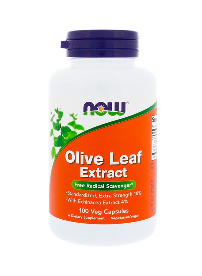 Olive Leaf Extract - 100 Capsules