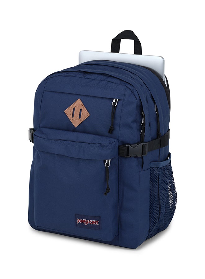 JANSPORT Main Campus Large Laptop Backpack - Navy - Image 2