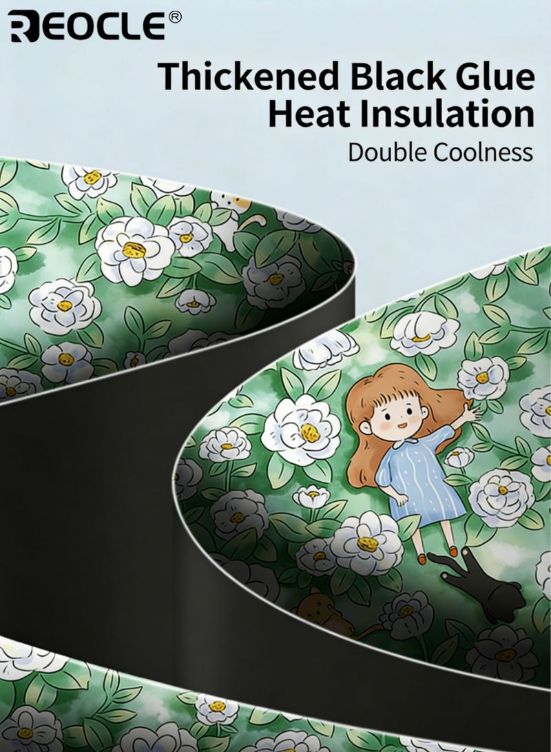 REOCLE Kids' Dual-Use Umbrella Ultra-Light Whimsical Themed All-Weather Umbrella Compact New Design Umbrella for Daily Outdoor & Casual Use - Image 4