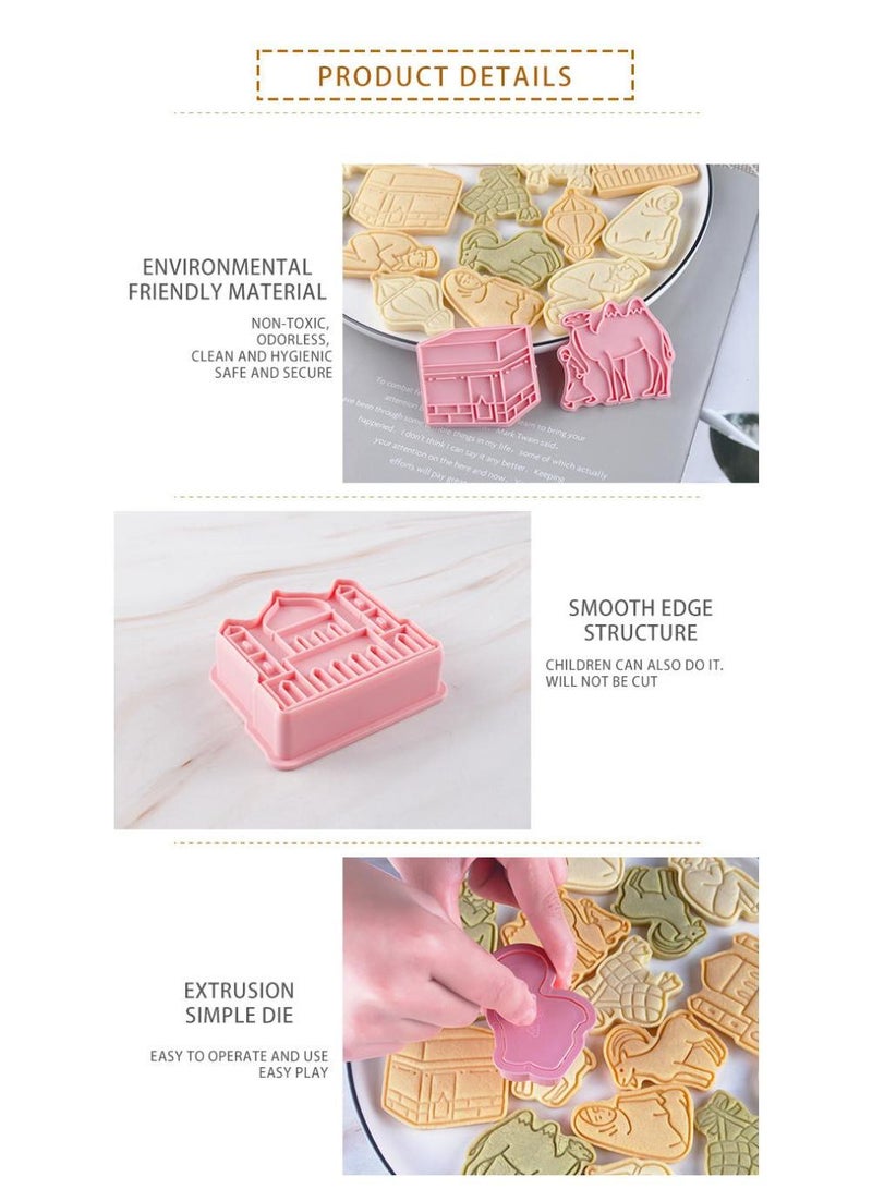 general 8-Piece Ramadan Islamic Muslim Biscuit Mold - Image 3