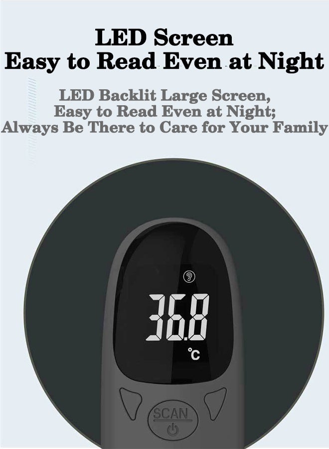 Non Contact Household Medical Grade Electronic Infrared Thermometer Ear Thermometer for Baby Children and Adult - Image 5