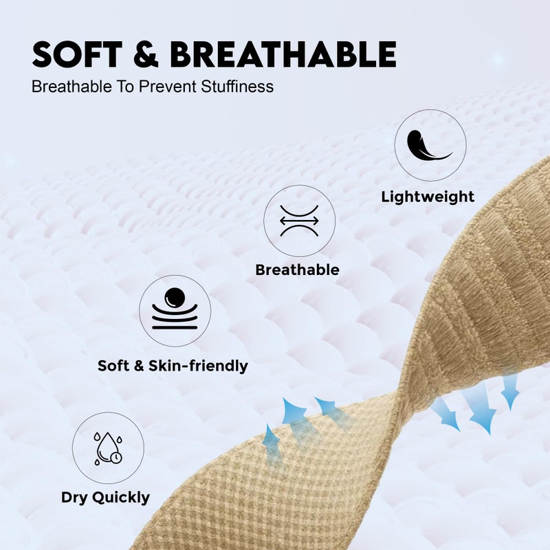 DADO Ultra-soft Nylon Sport Band Compatible with WHOOP 5.0, One, Peak, and Life | Breathable, Durable & Secure Fit Strap | NOT for Gen 4 (One/Peak, Dune/Gold Connector) - Image 2