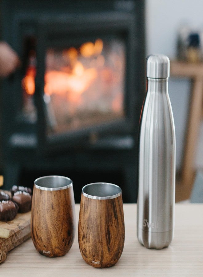 S'well Stainless Steel Water Bottle - 17 Fl Oz - Silver Lining - Triple-Layered Vacuum-Insulated Containers Keeps Drinks Cold for 36 Hours and Hot for 18 - BPA-Free - Perfect for the Go - Image 5
