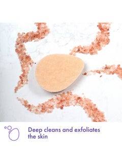 Buf-Puf Buf-Puf Gentle Facial Sponge, Dermatologist Developed, Removes Deep Down Dirt & Makeup That Causes Breakouts and Blackheads, Reusable, Exfoliating, 1 Count  - Image 4