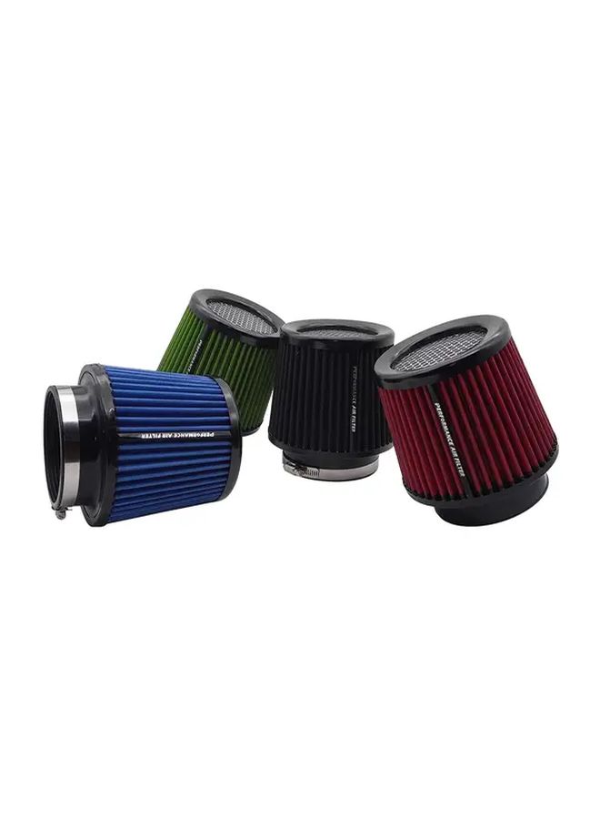 Red 63mm Universal Car Air Filter Intake Mushroom Element for Engine 2.5 3 3.5 4inch - Image 1