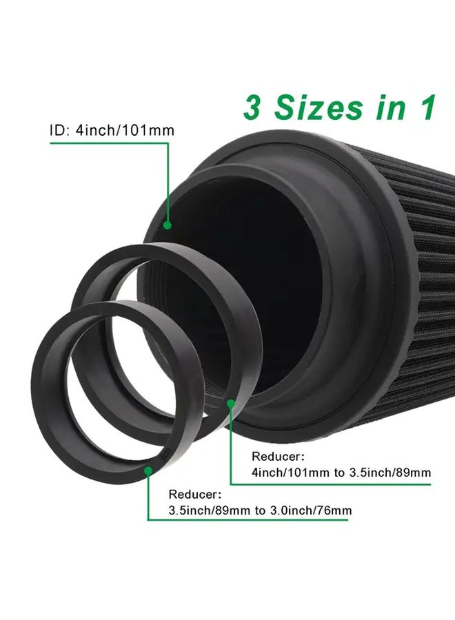 Red 63mm Universal Car Air Filter Intake Mushroom Element for Engine 2.5 3 3.5 4inch - Image 5