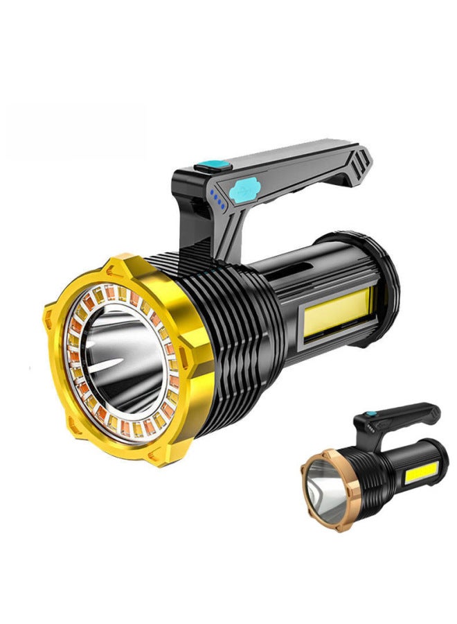 Eight-core LED Portable Work Light Flashlight USB Rechargeable Household Outdoor Super Bright Side Light Work Light Inspection Light Batch-Color:889A Work Light  - Image 2