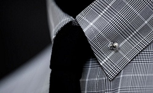 Tripin Silver Collar Bar with Removable Chain for Men Women Kids Corporate Party French Cuff Shirts Shirt Suit Blazer in A Gift Box TNSPSIL378 (PACK OF 2) - Image 5