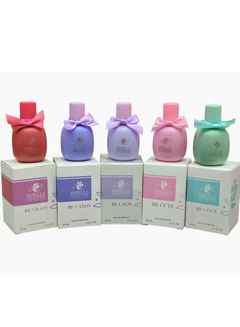 SMELLS COLLECTION Perfume Set 30 ml×5 Smells Collection for Perfume - Image 1