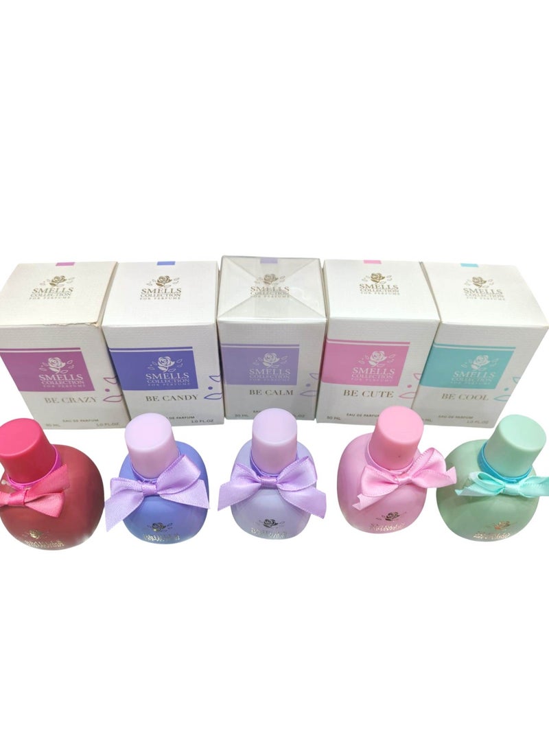 SMELLS COLLECTION Perfume Set 30 ml×5 Smells Collection for Perfume - Image 2