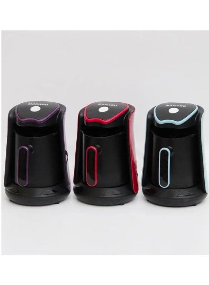 MARADO Turkish coffee maker, easy to use and clean, 4 cups (color may vary) - Image 3