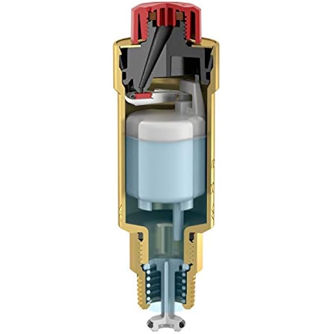 FLEXVENT 3/8" FLOATVENT C/W SHUT-OFF VALVE - AUTOMATIC AIR VENT 27750 - Image 3