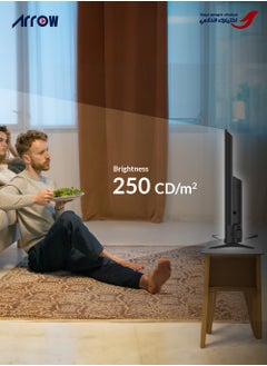 آركيو تلفزيون LED ذكي بنظام تشغيل الويب 70 بوصة، واي فاي مدمج، تطبيقات ذكية شاهد، يوتيوب، نتفليكس، اتصال HDMI وUSB، رباعي النواة، ذاكرة وصول عشوائي 1.5 جيجابايت، ذاكرة 8 جيجابايت، RO-70LPW  - Image 4