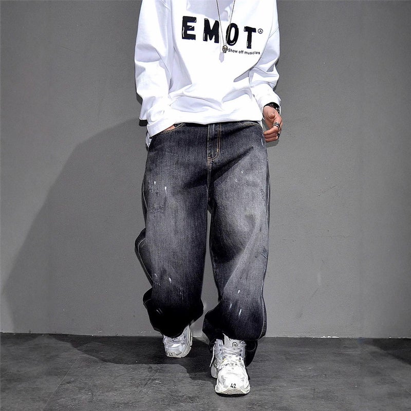 Unisex Casual Daily Denim Jeans - Image 5