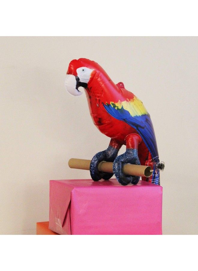 Jet Creations Parrot Inflatable Pet Scarlet Macaw 24" Tall For Party Gift Luau Decoration Novelty Prop Jetparrot - Image 3