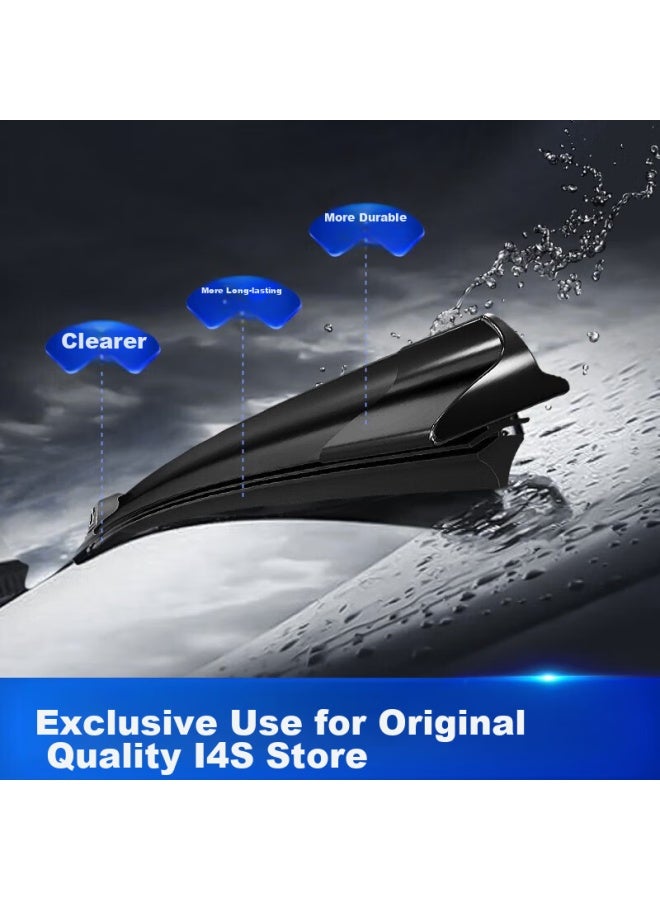 Ou Ji Ouji Boneless Wiper Blade/windshield Wiper/wiper Blade For Chevrolet New Cruze [2015 Model To Present], Original Size, A-grade Rubber Strip  - Image 3