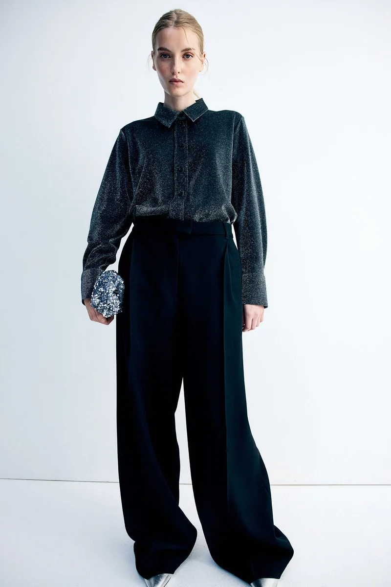 H&M Glittery Shirt