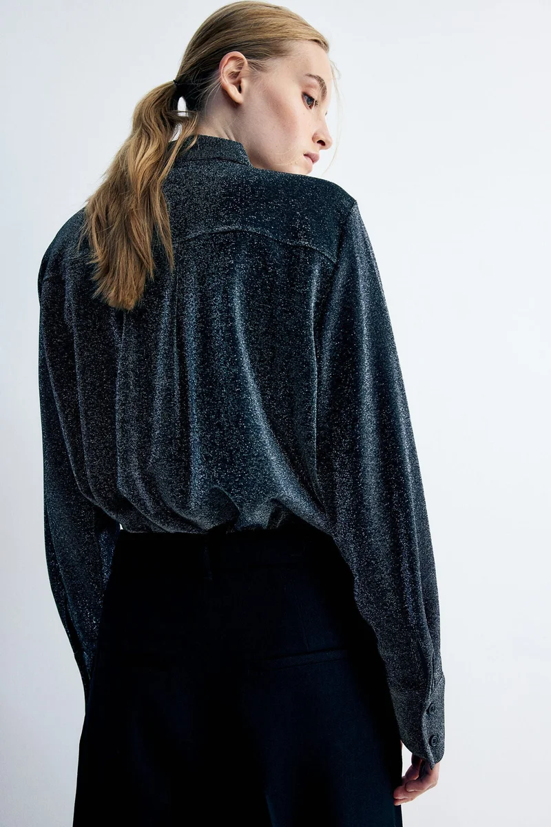 H&M Glittery Shirt