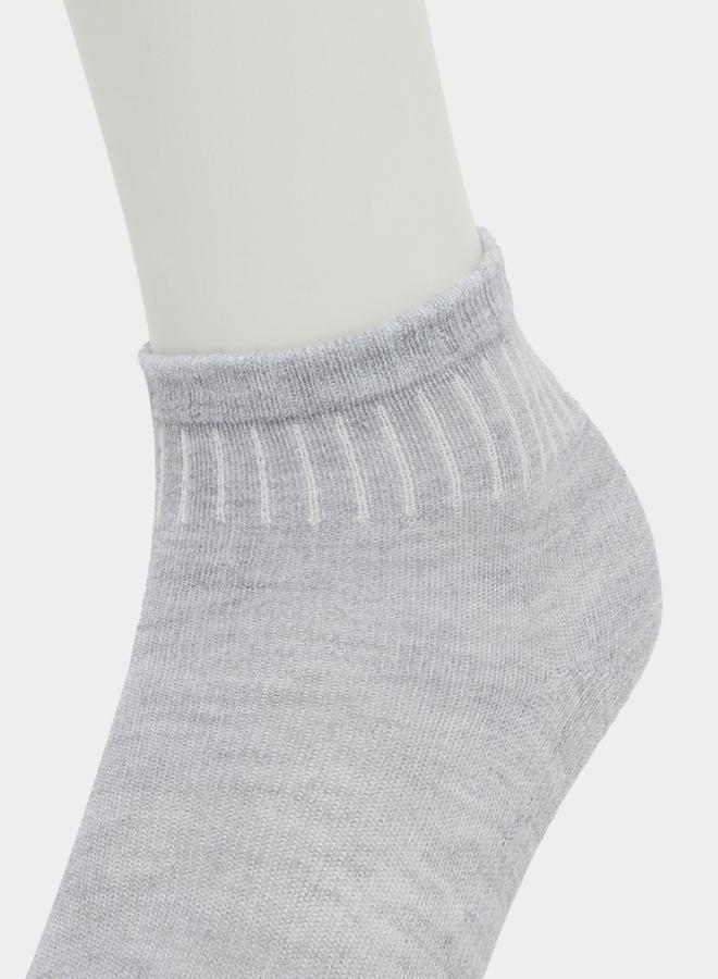 Styli Set of 5 - Solid Ankle Socks - Image 3