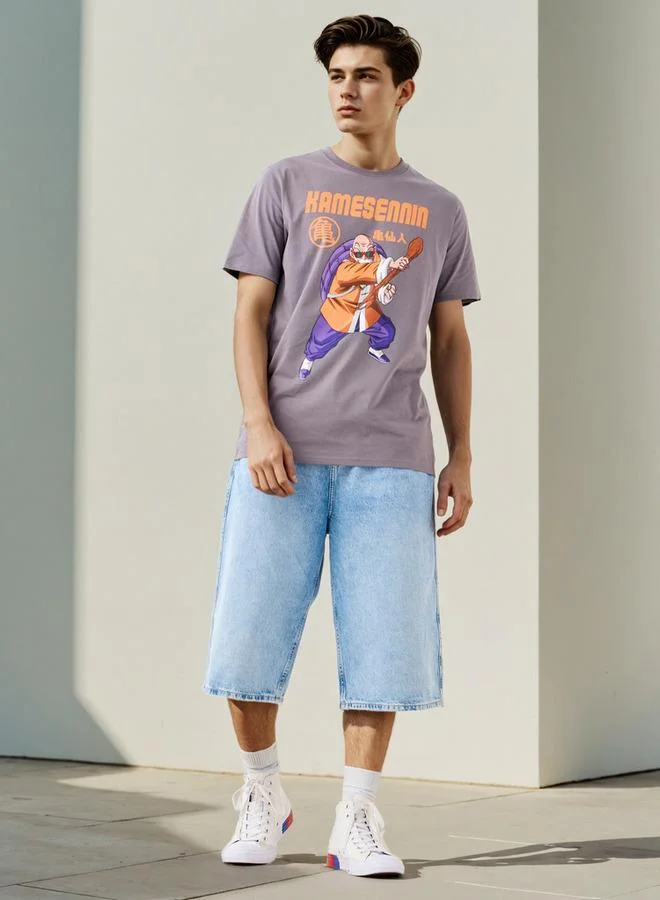 SP Characters Kamesennin Print T-shirt