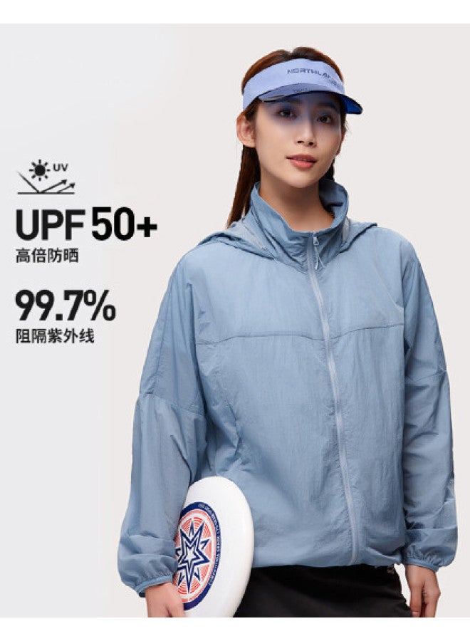 NorthLand Women's Sun Protection Jacket - Summer Uv Blocking Fashionable Sun Shirt, Water-resistant & Breathable Cooling Skin Jacket (rock Cloud Design) - Image 1