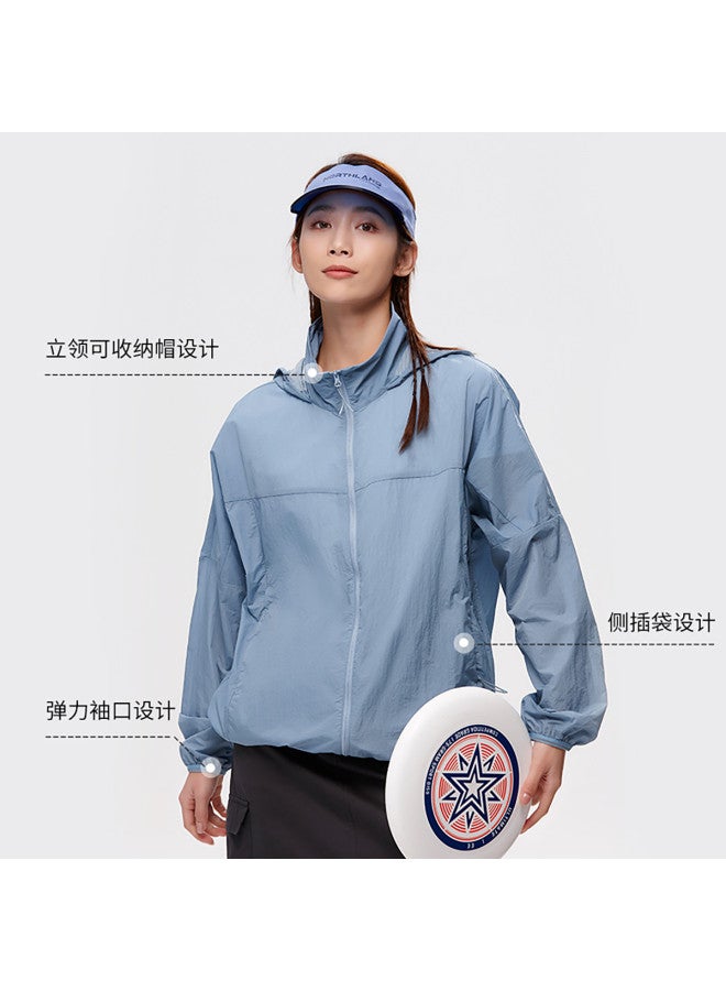 NorthLand Women's Sun Protection Jacket - Summer Uv Blocking Fashionable Sun Shirt, Water-resistant & Breathable Cooling Skin Jacket (rock Cloud Design) - Image 5