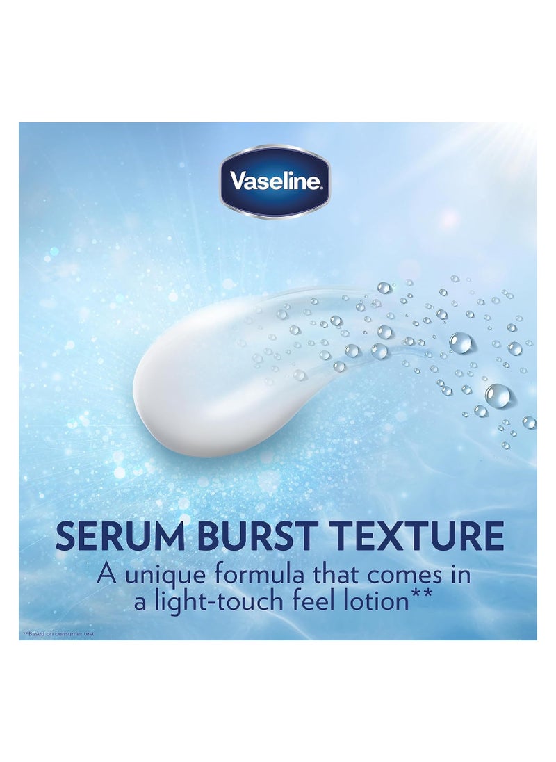 Vaseline Vaseline Essential Even Tone Body Lotion with Moisturizing Petroleum Jelly Gives a Flawless Glow Gluta Hea Burst Serum UV Protection 10x Stronger Than Vitamin C 200ml  - Image 4