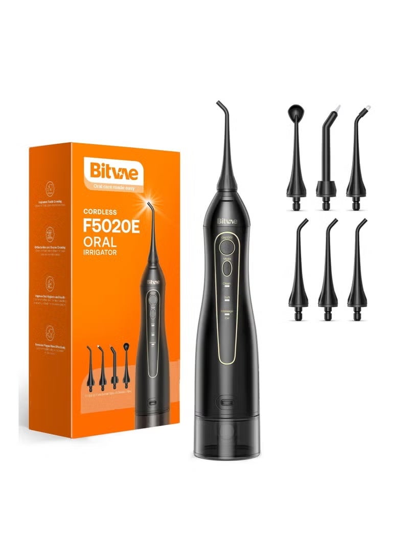 Bitvae F5020E Dental Oral USB Rechargeable Electric Irrigator Water Flosser Port Jet for Cleaning Teeth Tooth - Image 1
