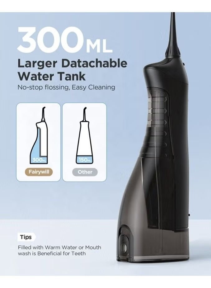 Bitvae F5020E Dental Oral USB Rechargeable Electric Irrigator Water Flosser Port Jet for Cleaning Teeth Tooth - Image 5