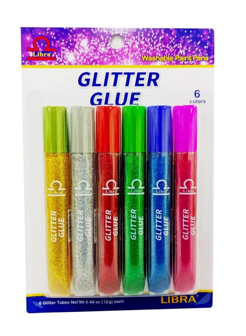 Libra Glitter Glue (Pack of Blister) - Image 1