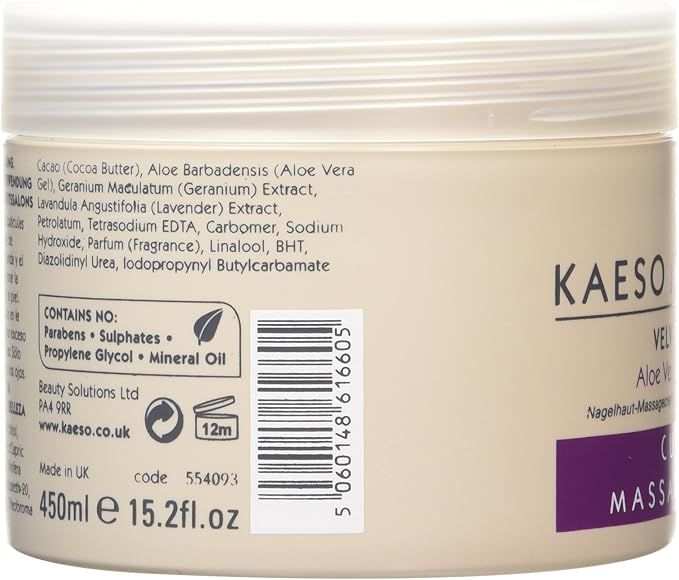 Kaeso Velvet Touch Cuticle Massage Cream 450 ml - Image 4