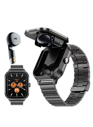 Smartwatch with Earbuds Smart Watch TWS Wireless Bluetooth Headset Health Monitor Fitness Tracker Bluetooth Call Music Player - pzsku/ZDB481DFBE4076C52D4B7Z/45/1743351402/35ef53c5-a8dd-4e6b-aaab-4832a6d0f1ba