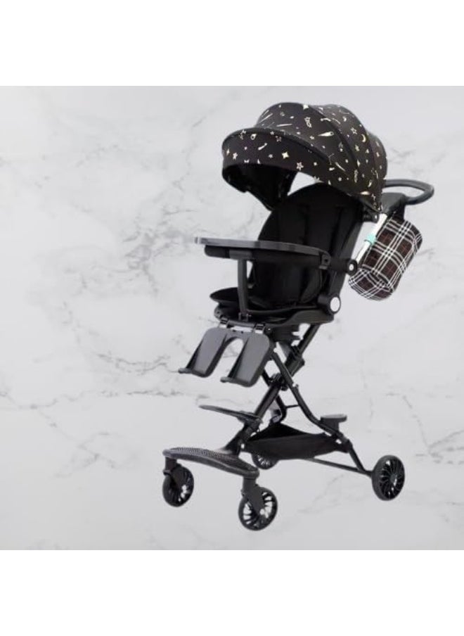 Generic - Travel Stroller for Airplane- Portable Compact Airport Stroller - Small Stroller for Toddler Travel - All Terrain Stroller for Toddler Stroller - Image 1