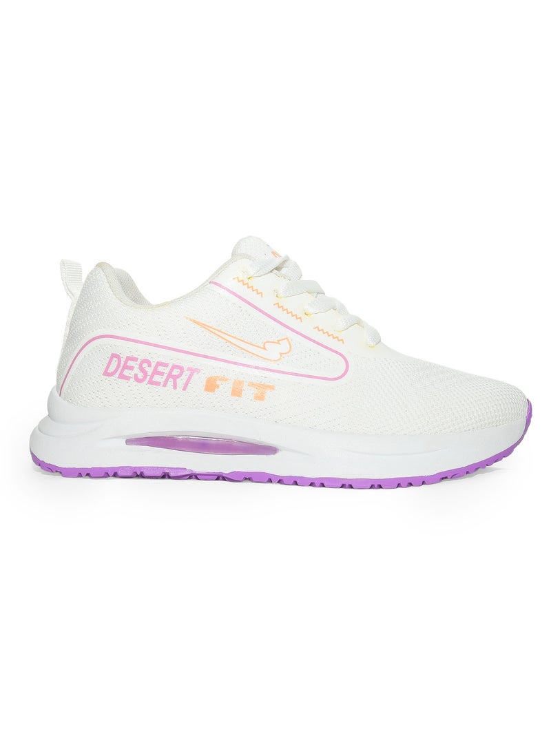 Desert Women's Sportive Knit Sneakers – Stylish Printed Design - Image 1