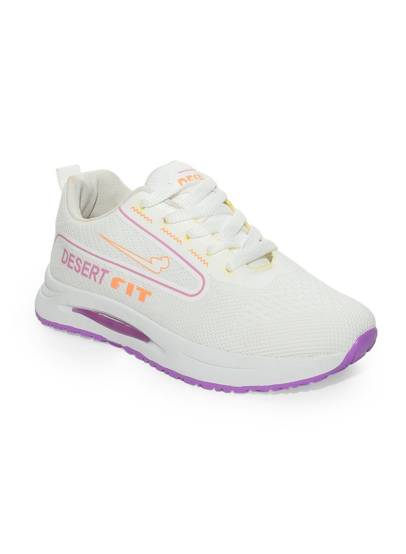 Desert Women's Sportive Knit Sneakers – Stylish Printed Design - Image 2