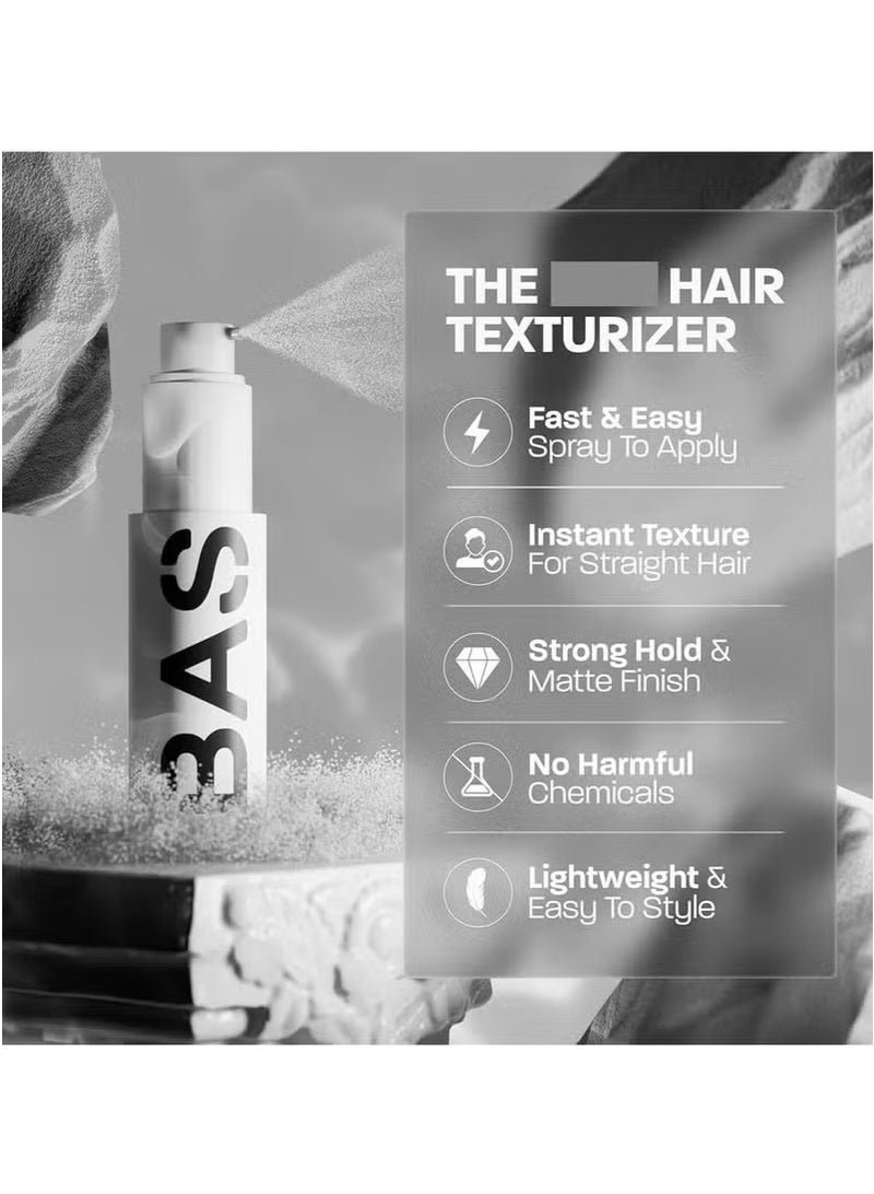 Based Bodyworks Hair Texturizing Powder, Lightweight & Volumizing Hair Styling Powder, Instantly Volumizing,Men's Natural Appearance Powder, Matt Finishing Texture for Hair Styling (1PC) - Image 3