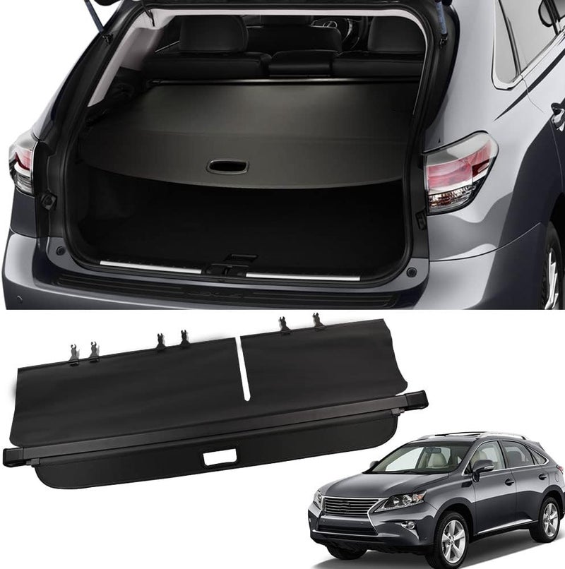 Marretoo Retractable Cargo Cover for Lexus RX270 RX350 RX450H (2010-2015) - Black Security Shield Shade - Image 1