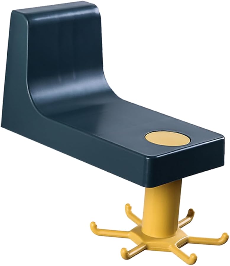 3 Pack Rotating Wall Mounted Towel Hooks Strong Suction No Drilling Bathroom Kitchen Decor - Image 1