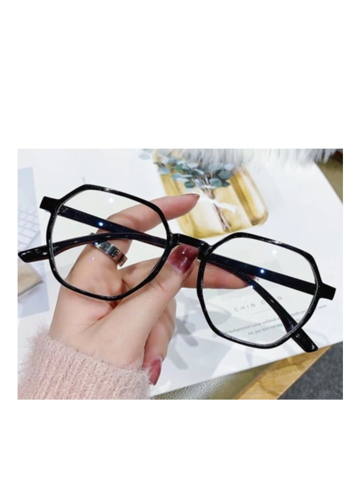 Reading Glasses Ultralight Polygon Presbyopic Eyeglasses Frame Women & Men Computer Optical Glasses 1.0 to 4.0 - Image 1