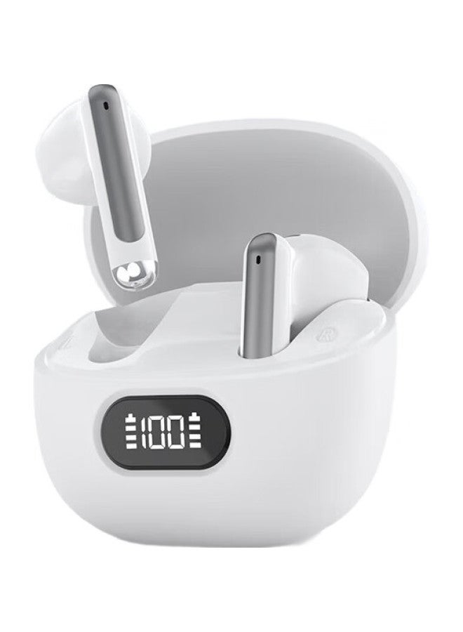 Dacom S53 Tws Bluetooth Earphones, True Wireless Mini Semi-In Sports Running Noise-Cancelling Gaming Music Long Battery Life Bluetooth 5.3 Digital Display Compatible With Apple Huawei Xiaomi - Image 2