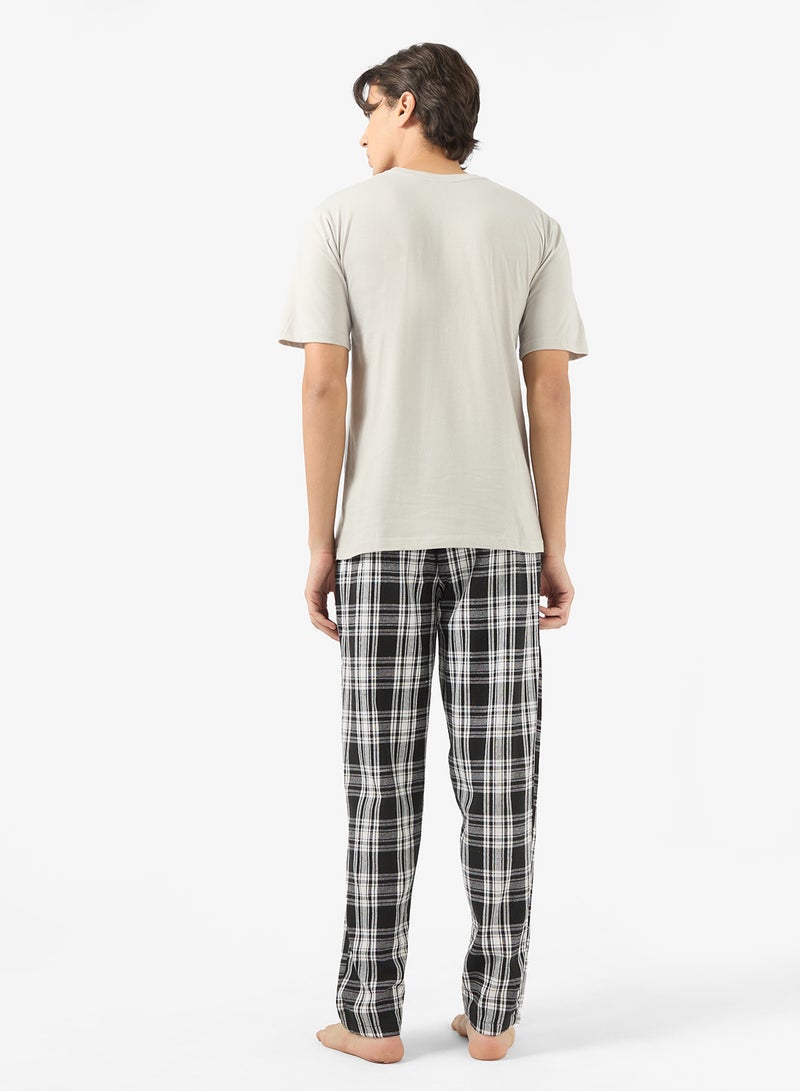 Seventy Five Nightwear T-Shirt & Pants Set - Image 2