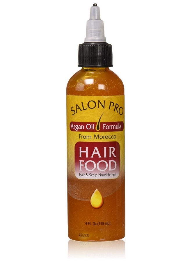 Salon Pro Salonpro Hair Food Argan Oil 4 Oz  - Image 1