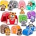Aigybobo Learning Toys for Toddlers 1 2 3 Year Old Toddlers 20Pcs Safari Animal Toys Finger Puppets Montessori Counting Matching Sorting Christmas Birthday Gifts for Baby Boys Girls Age 1218 Months - Image 3