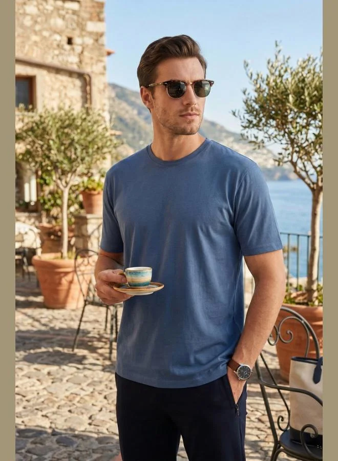 Buratti Buratti Regular Fit Crew Neck T-Shirt Men's T-Shirt 5902985