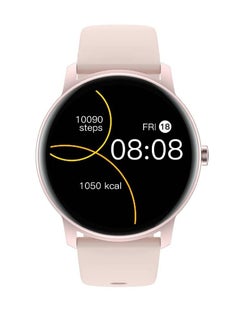 Zoom Plus Smart Watch For Men Women, Bluetooth Fitness Tracker With Blood Pressure Heart Rate Sleep Monitor Full Touch Screen Activity Tracker IP68 Waterproof For iOS Android, Pink  - Image 1