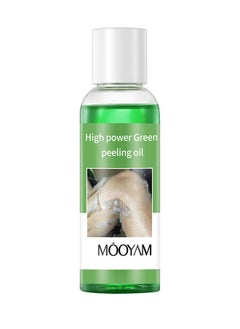 MOOYAM High Power Green Peeling Oil, Peeling Oil for Dark Skin, Green Extra Strength Exfoliating Body Peeling Oil, Body Exfoliant Peels, Effective Exfoliation for Smooth and Radiant Skin, 110ml  - Image 1