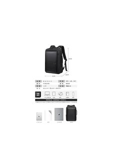 BANGE Bang Laptop and School Backpack for Men, Black, 019, Size M, 1 Piece  - Image 4