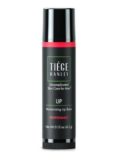 tiege hanley Hydrating Lip Balm, Peppermint - Moisturizing Lip Care Treatment Products For Dry & Cracked Lips - Hidratante De Labios  - Image 1