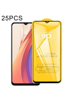 vivo iQOO Z3 25 PCS 9D Full Glue Full Screen Tempered Glass Film